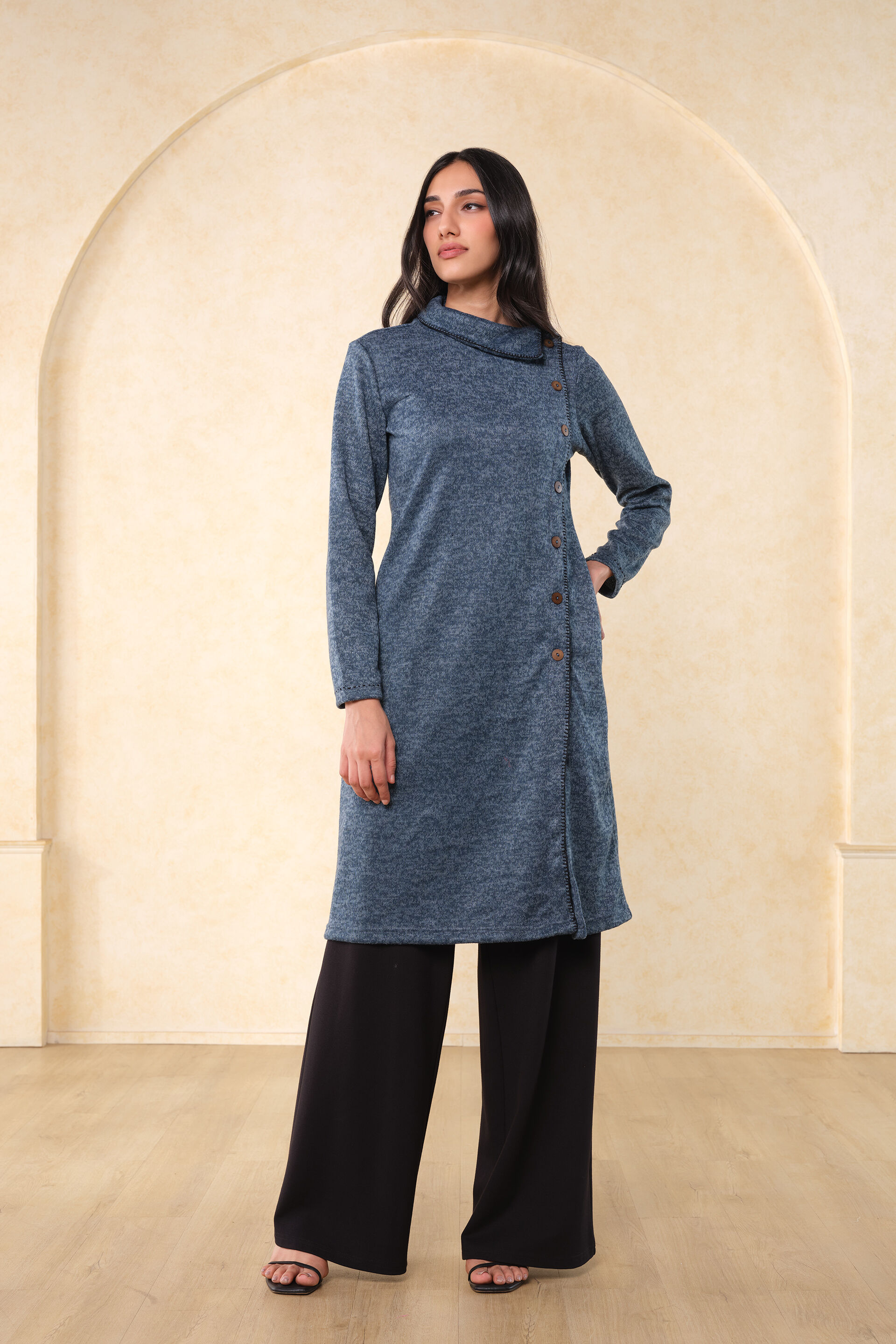 Makena Kurta, Blue, image 2