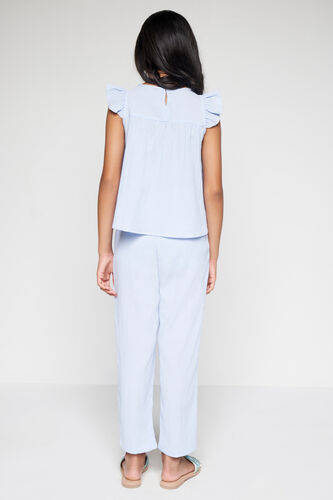 Powder Blue Top-Trouser Set, Powder Blue, image 5