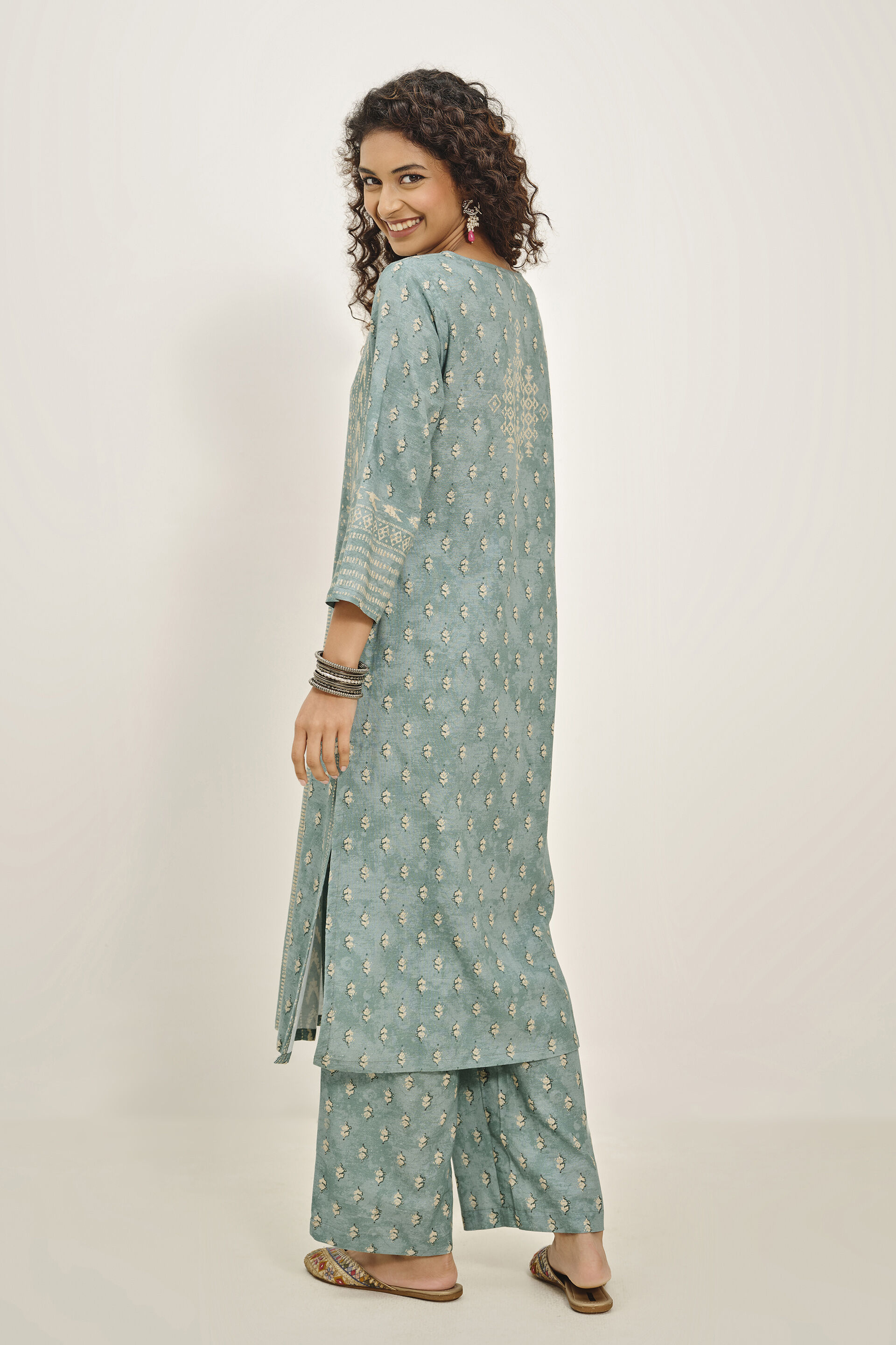 Baarish Blue Set, Blue, image 2