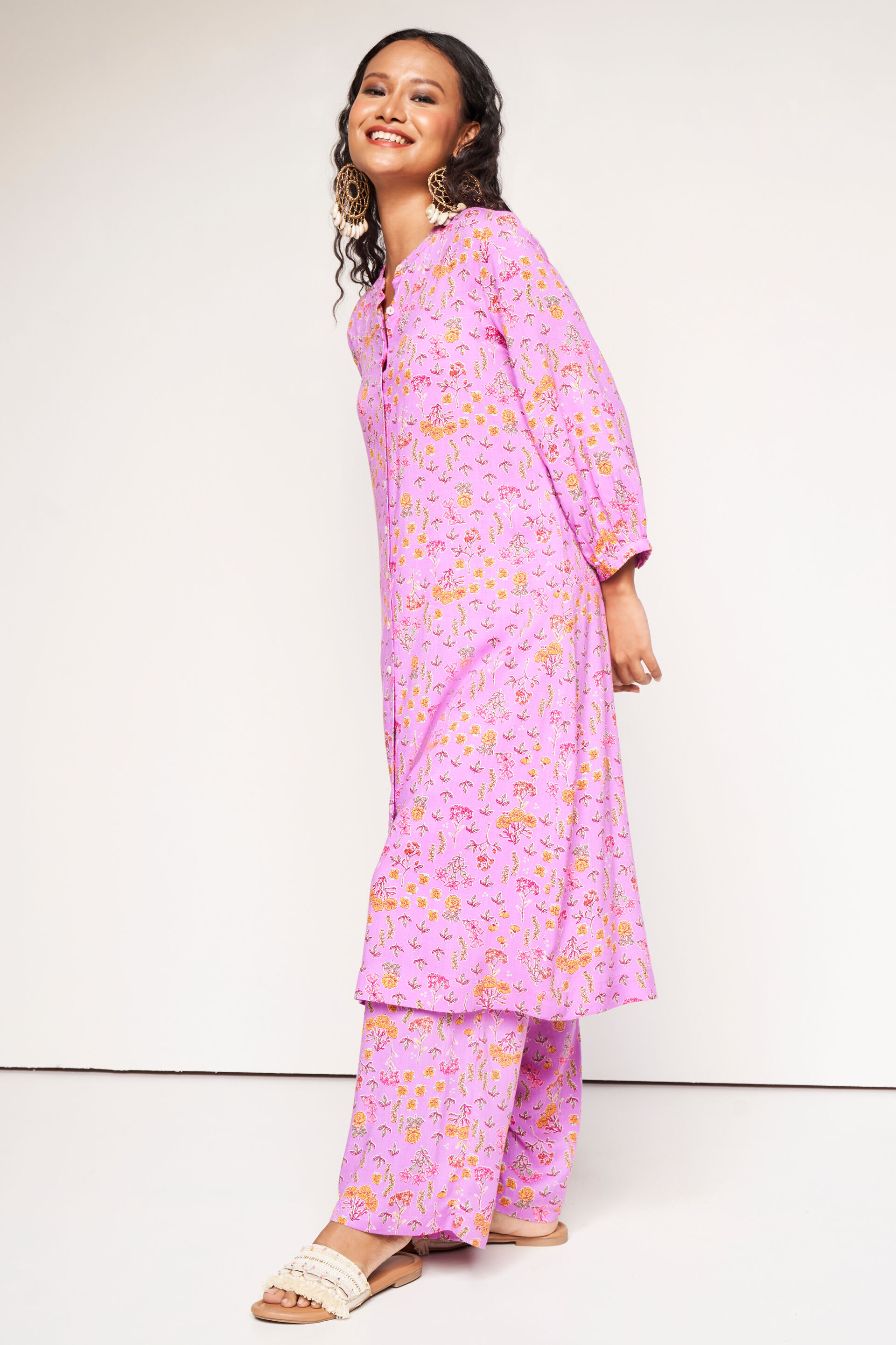 Sada Bahar Tunic Set​, Lilac, image 5