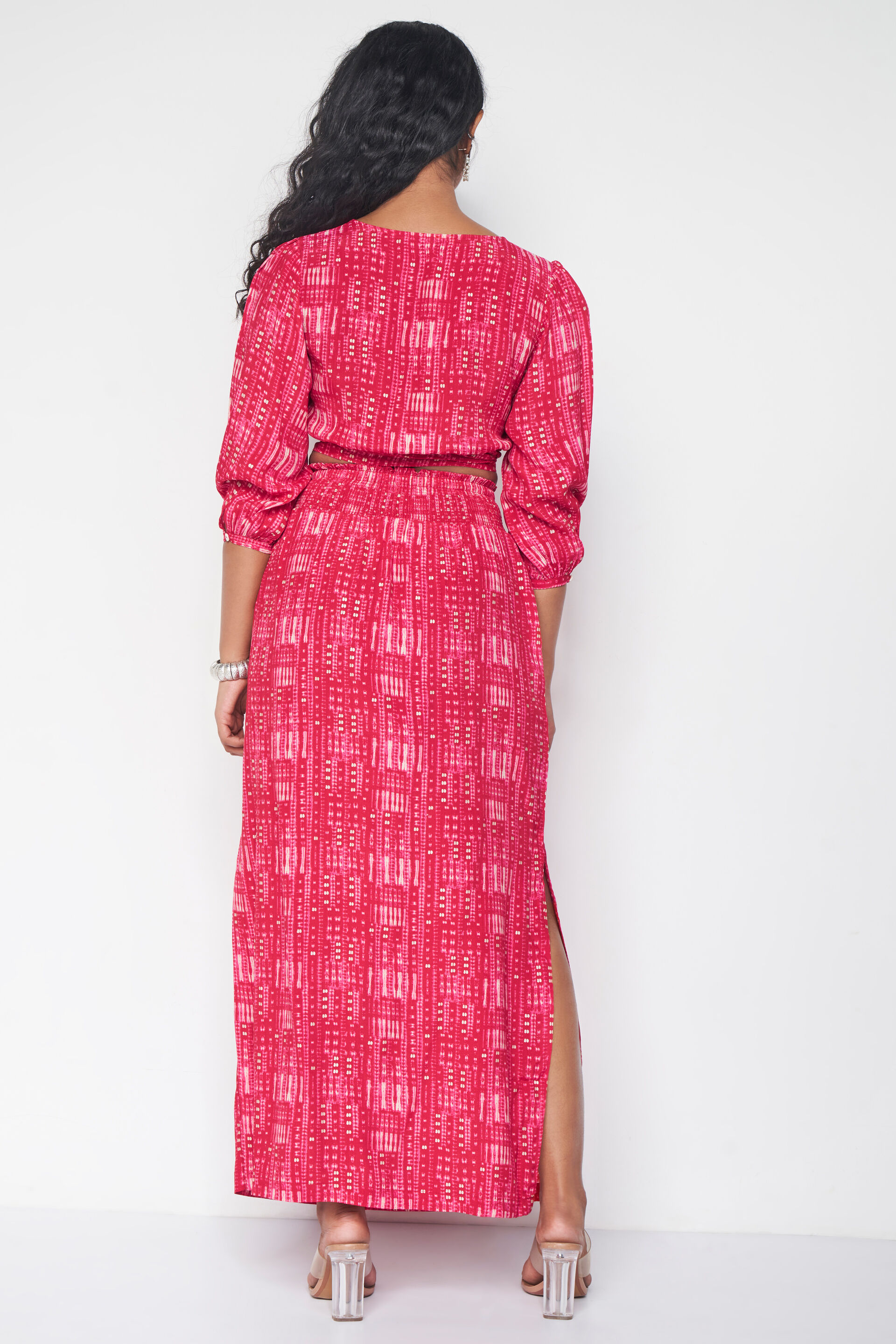 Anandita Co-ords Set, Red, image 6