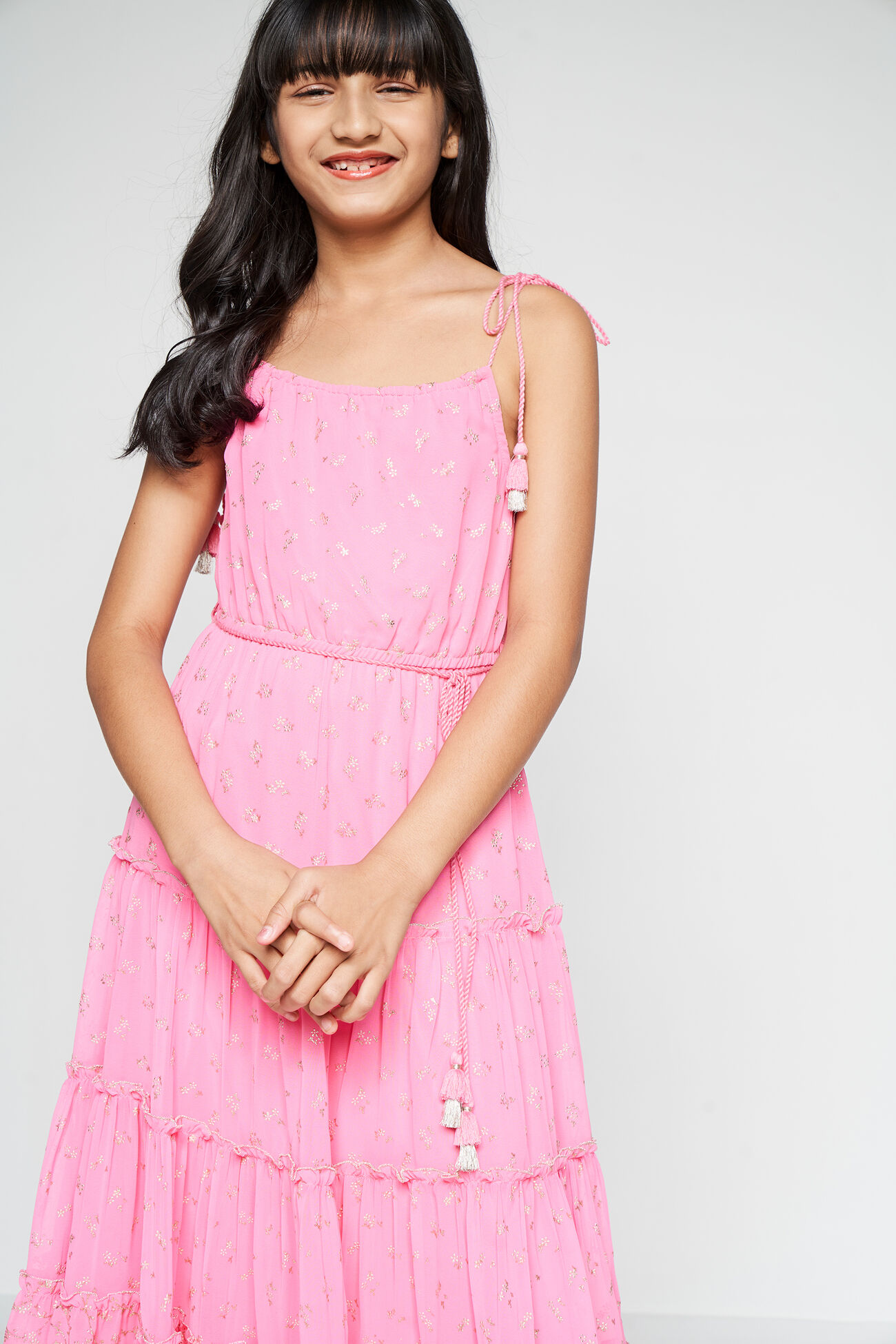 Pink Maxi Dress, Pink, image 5