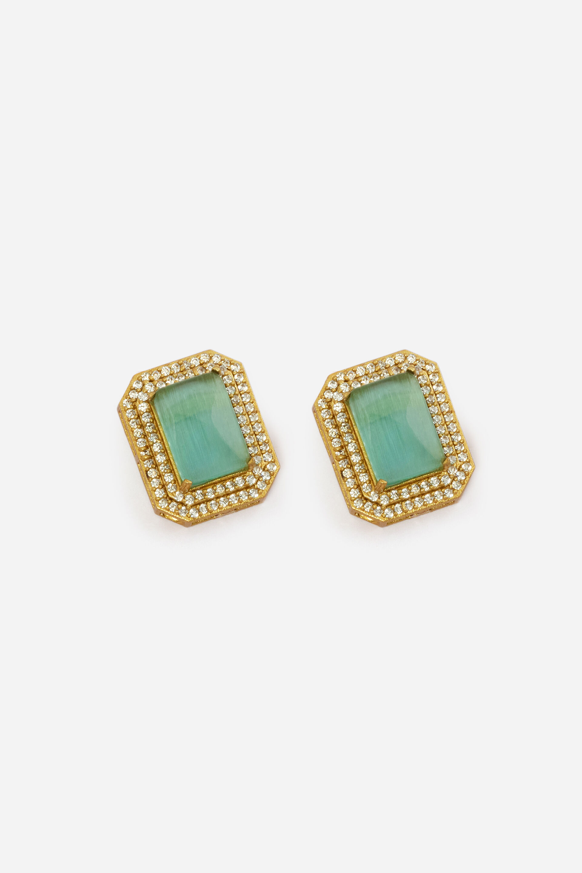 Eclectic Green Studs, , image 2