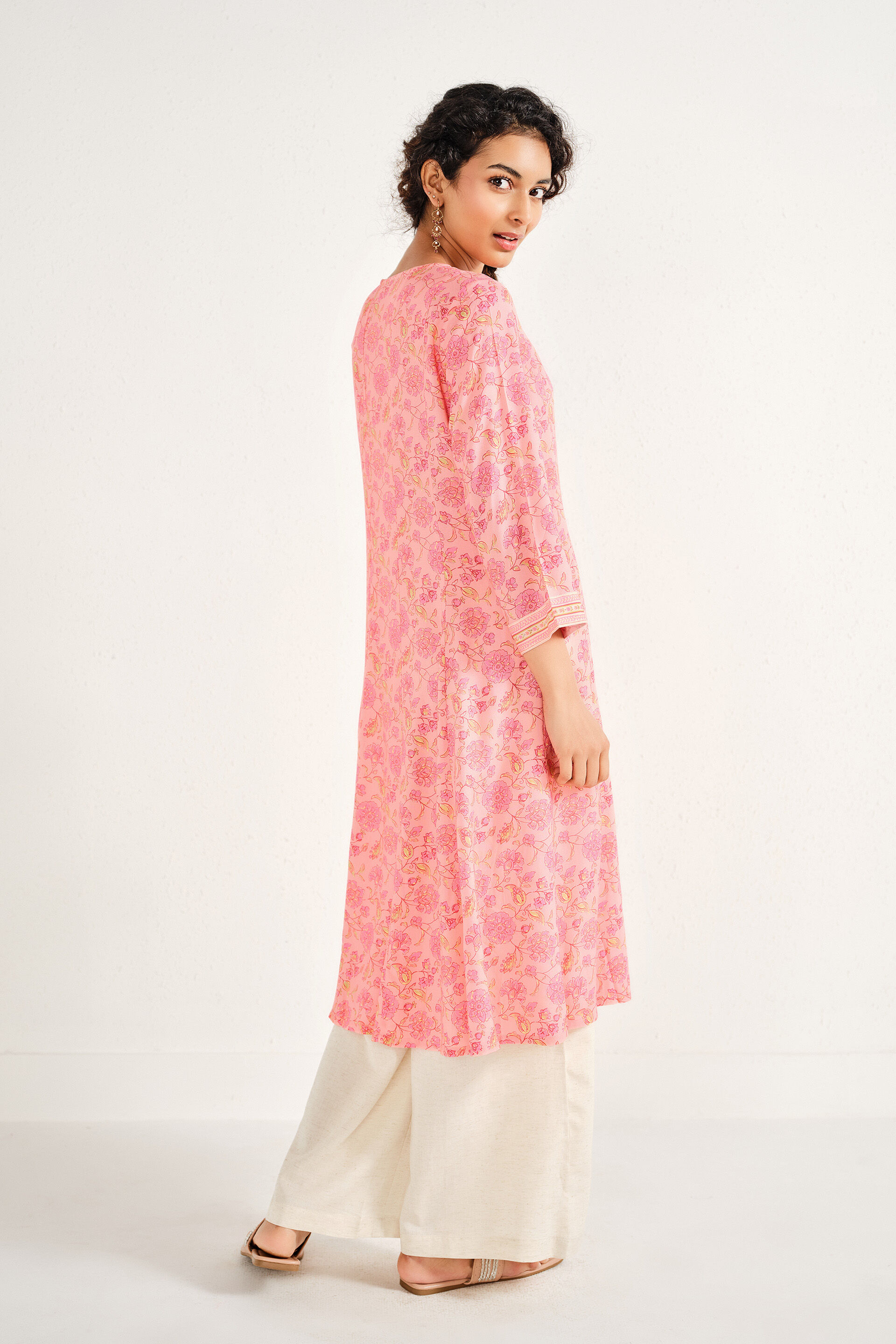 Gulabi Kurta, Pink, image 4