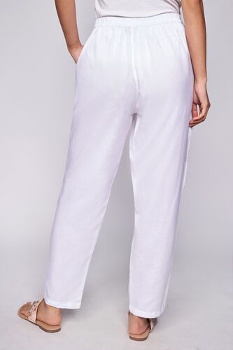 4 - White Solid Tapered Bottom, image 4