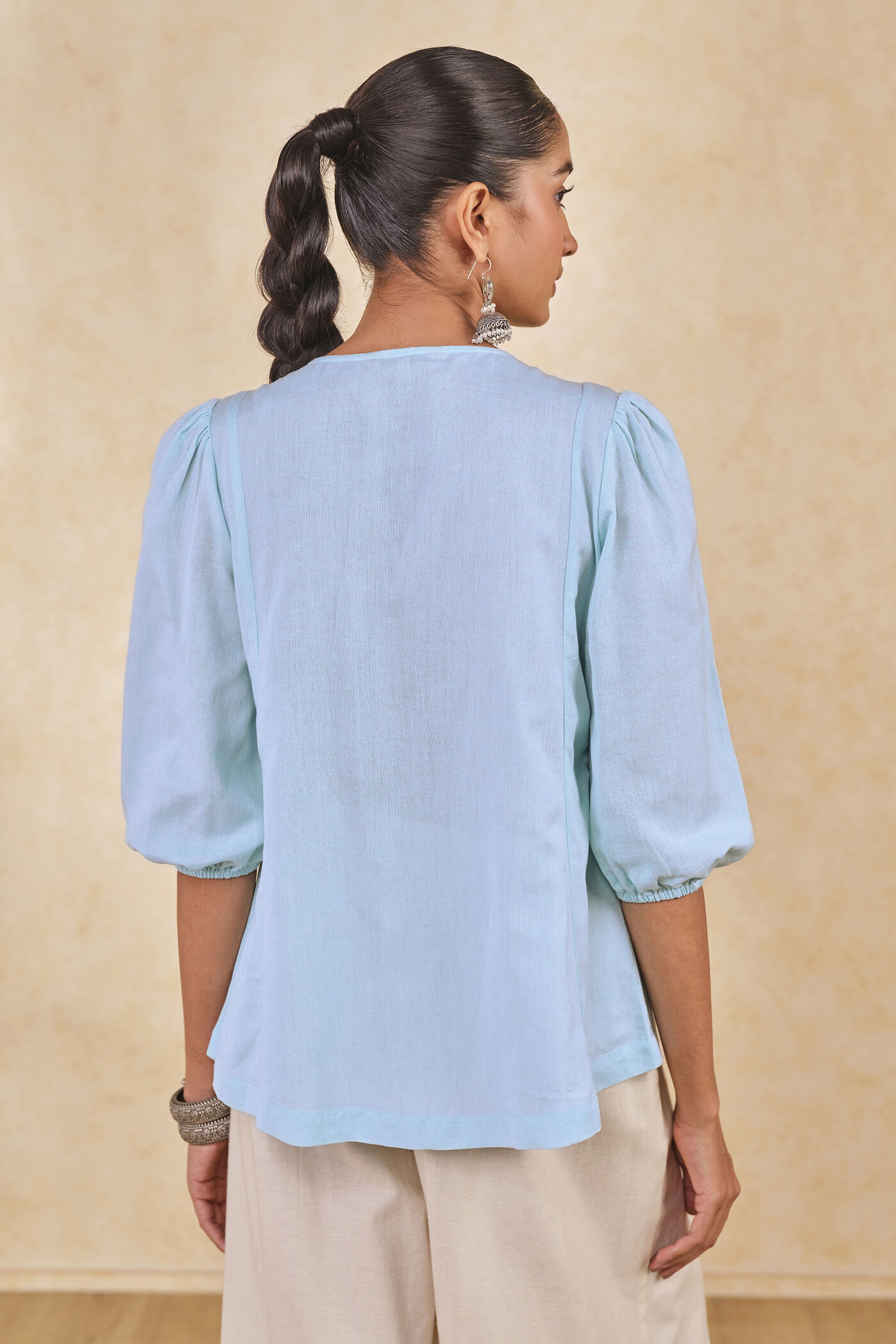 Geet Image Buy The Geet Top Online In India at Global Desi F24H175TP_AQUA