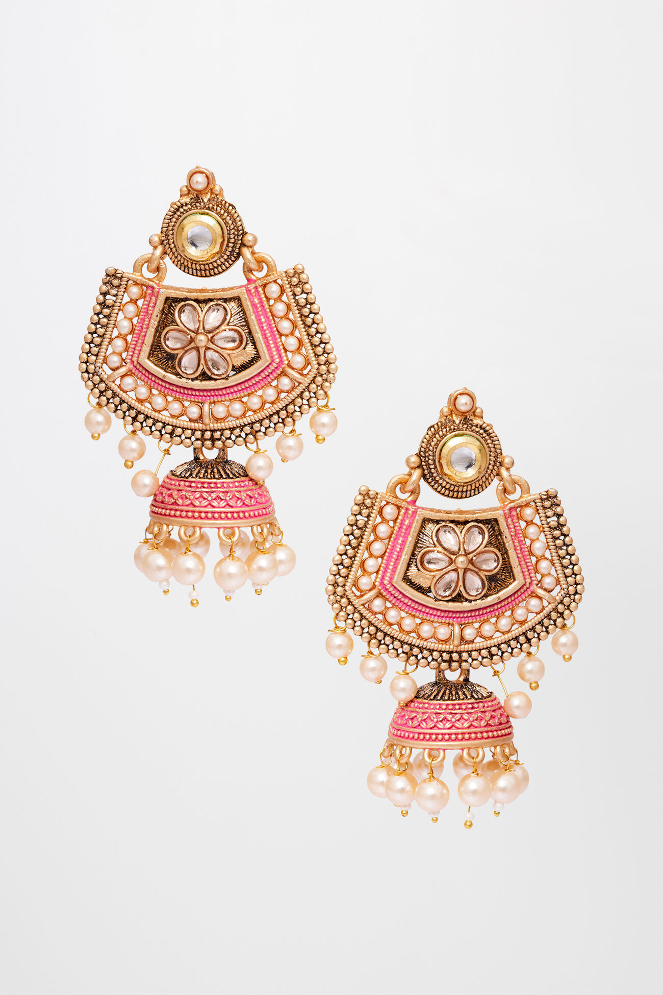 Multi Zinc and Alloy Earring, , image 1