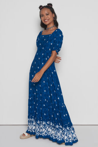 Daydream Maxi Dress, Navy Blue, image 2