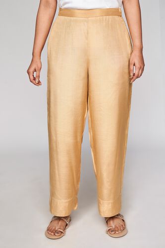2 - Beige Solid Tapered Bottom, image 2