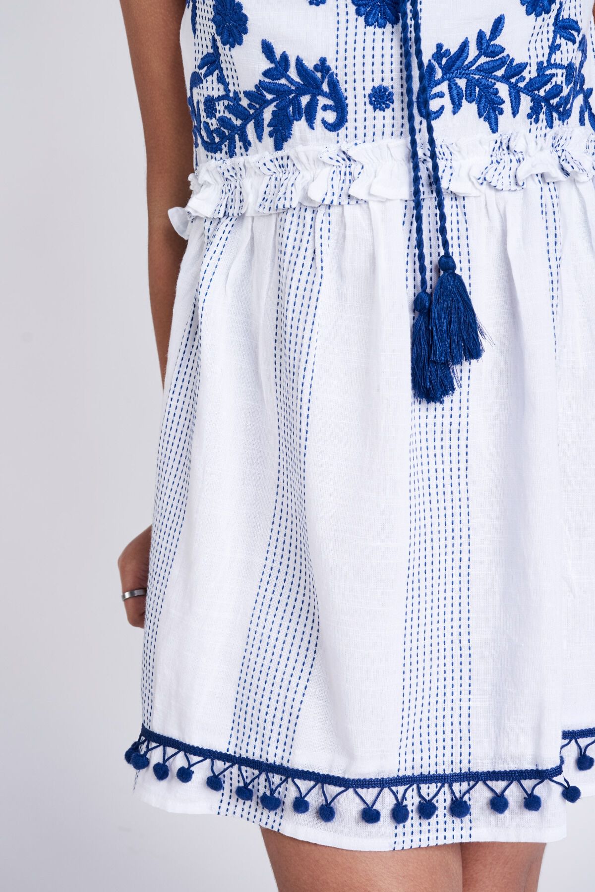 Global desi white dress sales