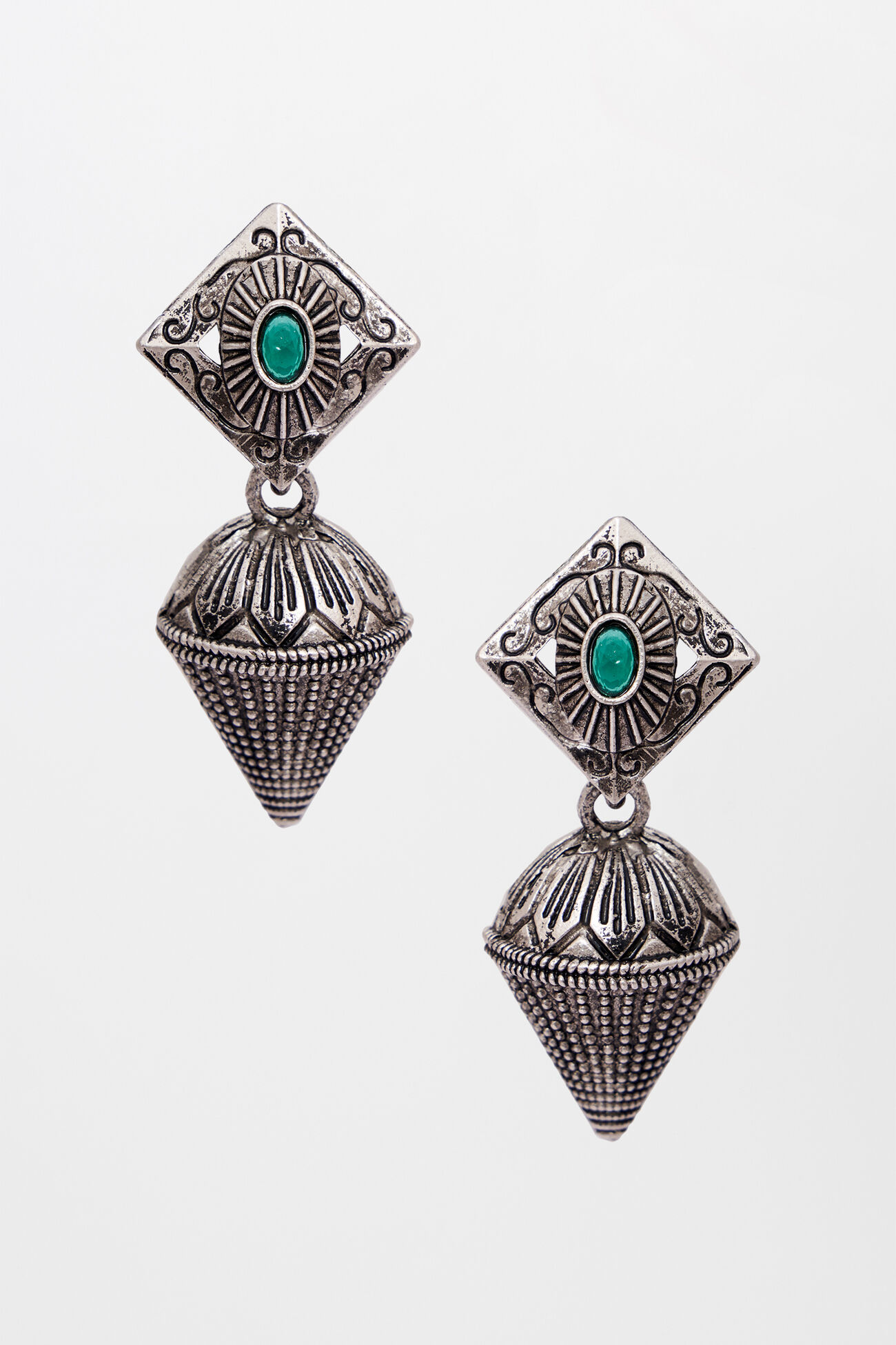 Silver Zinc and Alloy Earring, , image 1