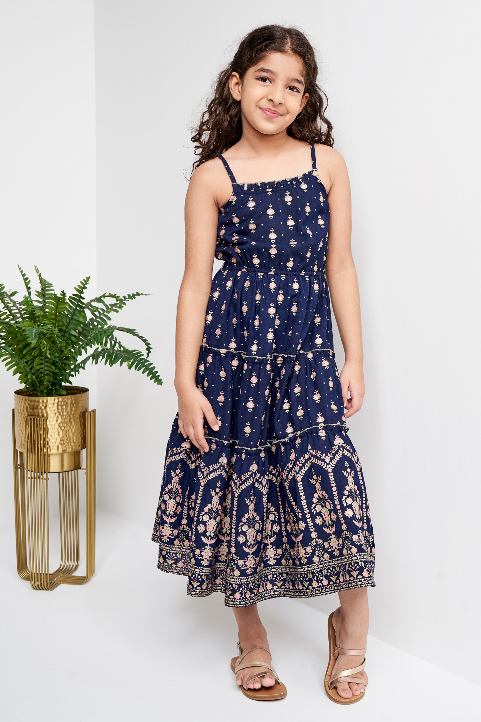 Khadi dress for girl top