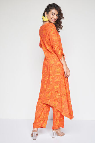 Narangi kurta set, Orange, image 4