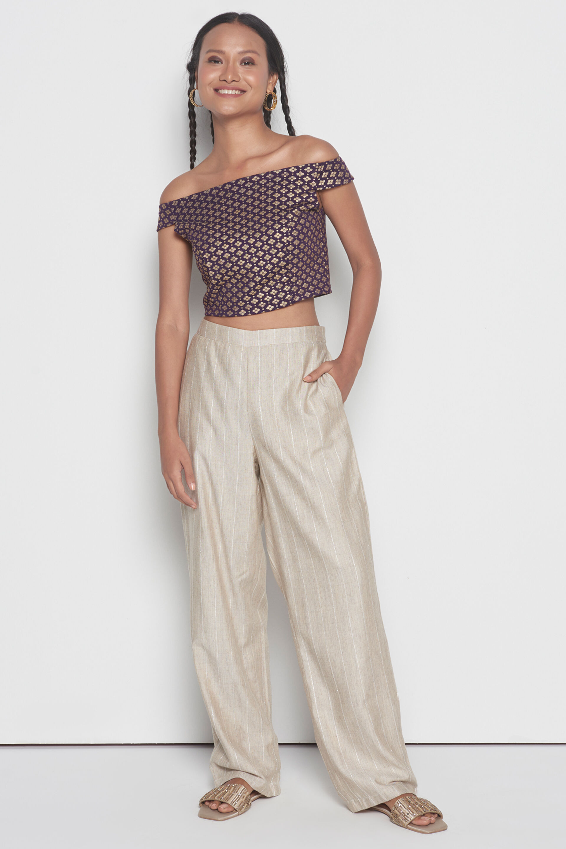 All That Glitters Top, Purple, image 2