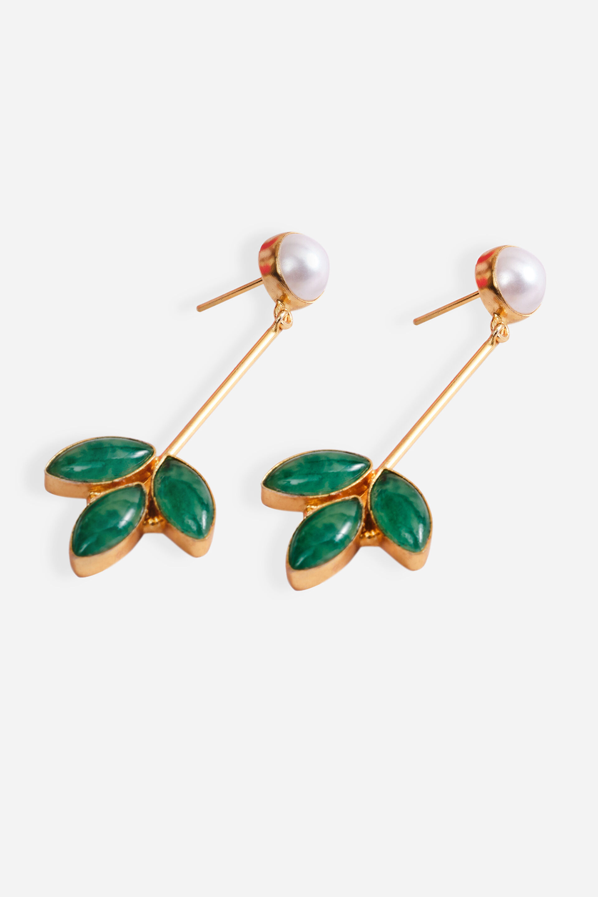 Leaf Noor Earrings, , image 2