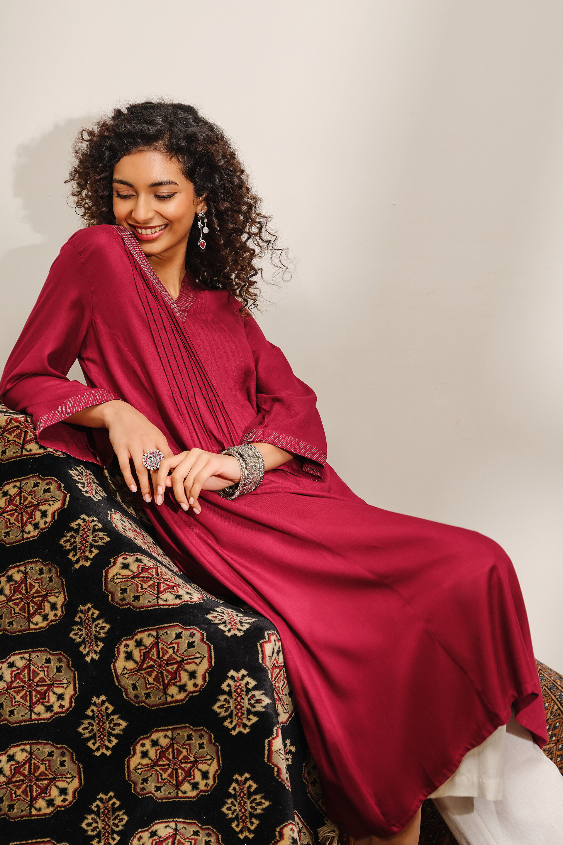 Wine Ras Kurta, Wine, image 5