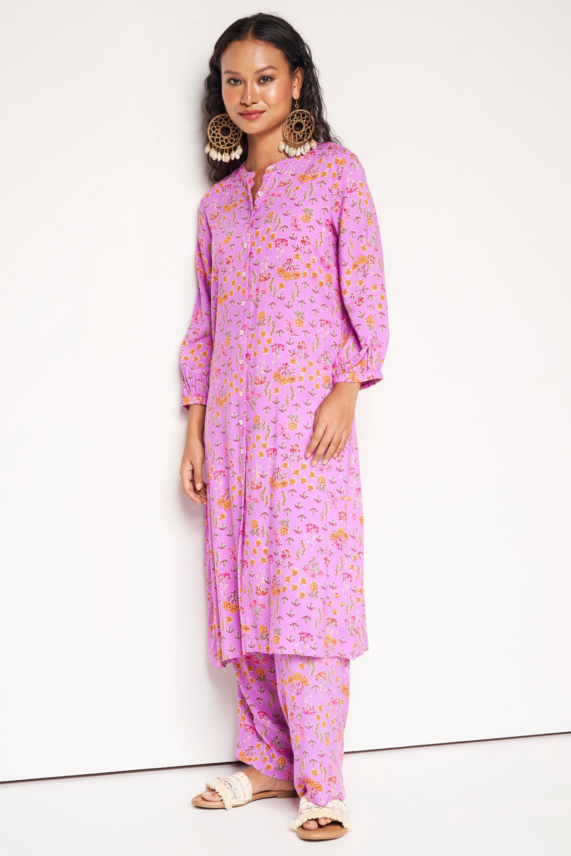 Sada Bahar Tunic Set​, Lilac, image 6
