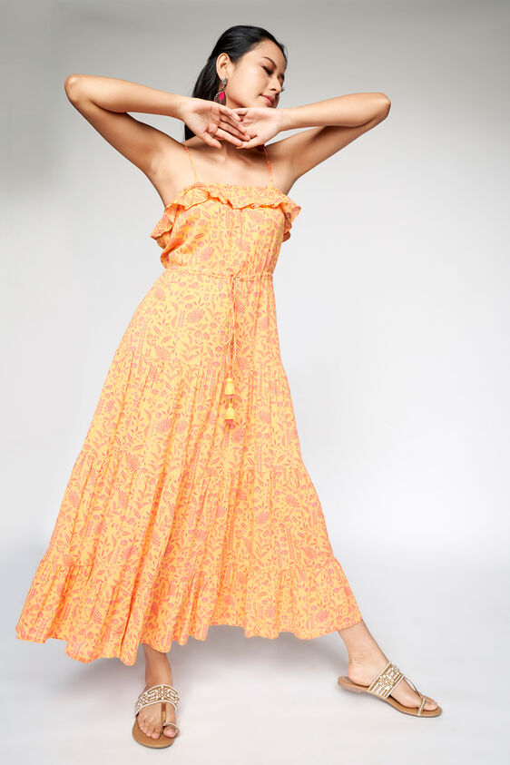 2 - Coral Flared Fit & Flare Maxi, image 2