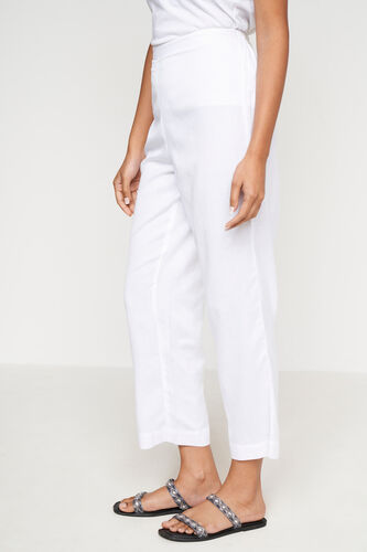 Solid Straight Slip-On Bottom, White, image 3