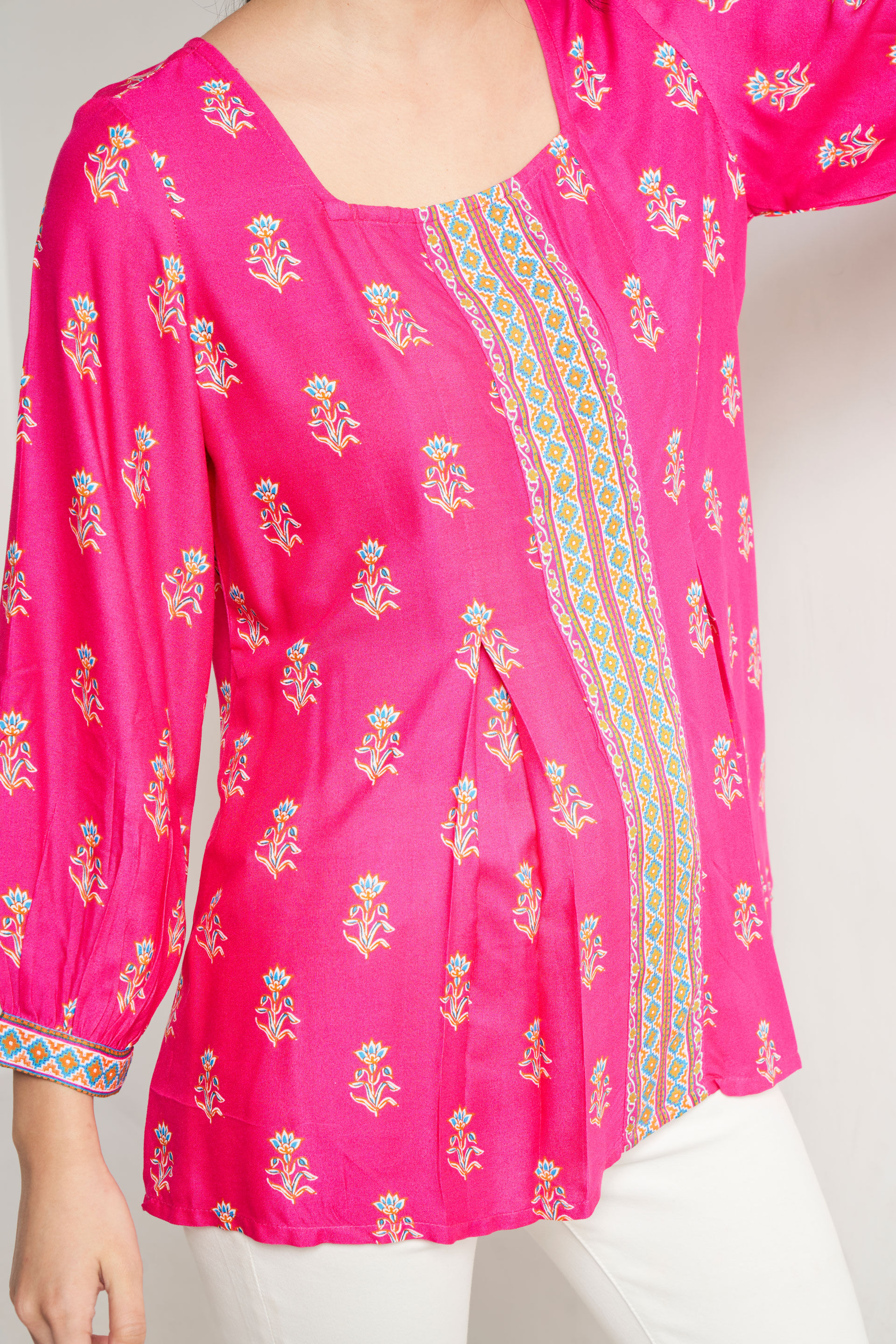 Ethnic peplum tops best sale online