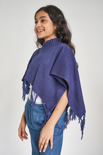 3 - Navy Cape Jacket, image 3
