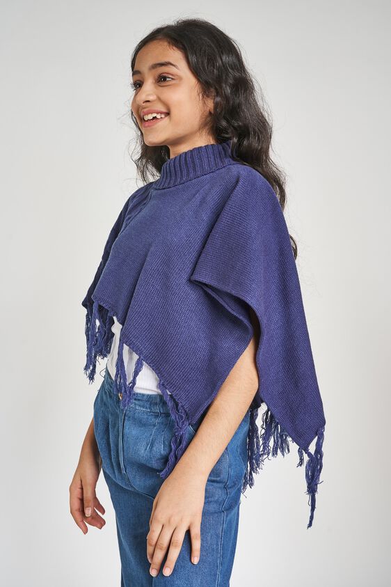 3 - Navy Cape Jacket, image 3