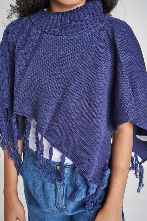 8 - Navy Cape Jacket, image 8