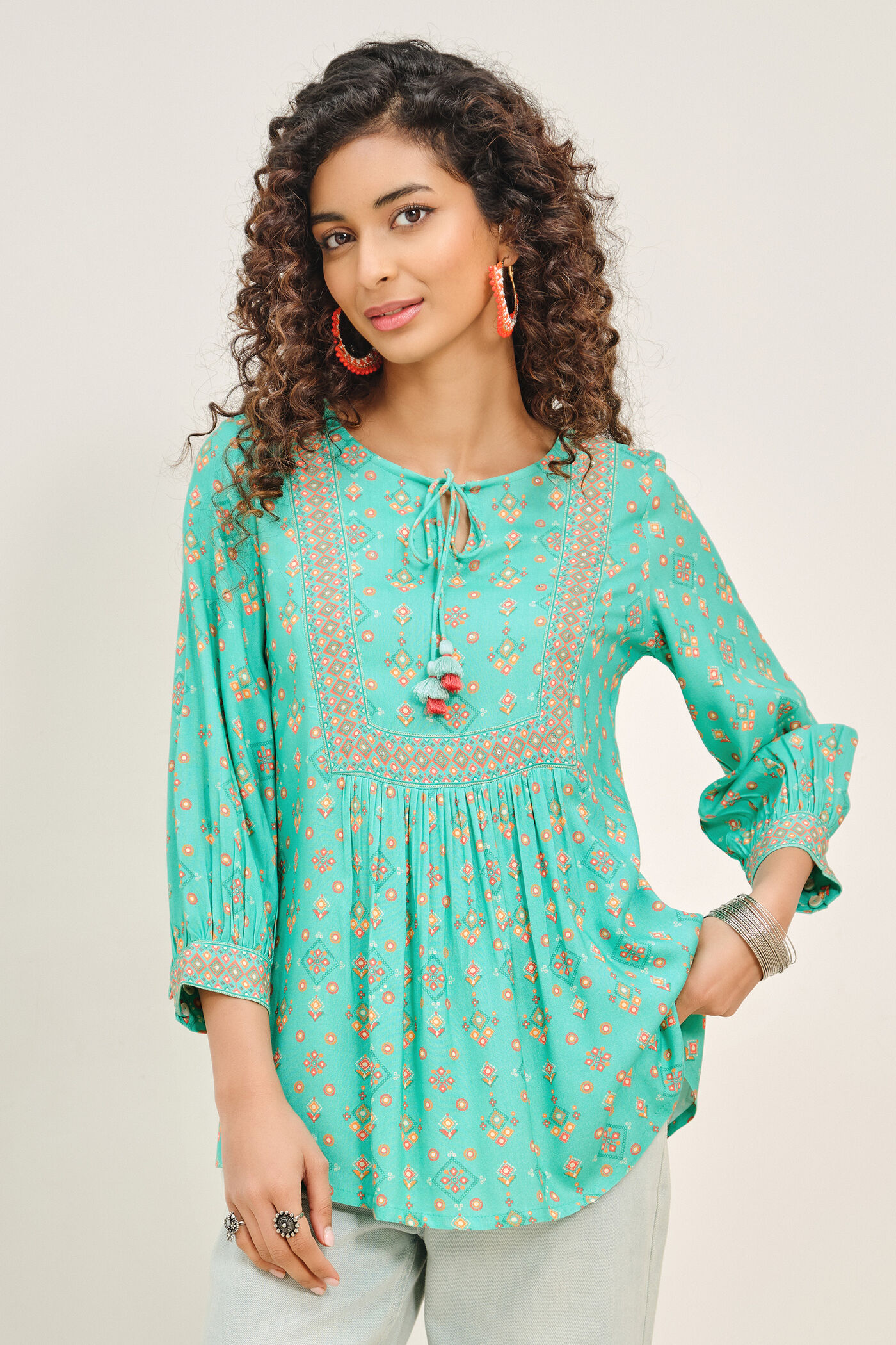 Jalpari Blue Top