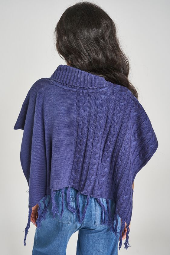 5 - Navy Cape Jacket, image 5