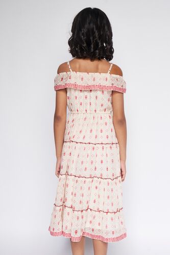 5 - Pink Gathers or Pleats Geometric Gown, image 5