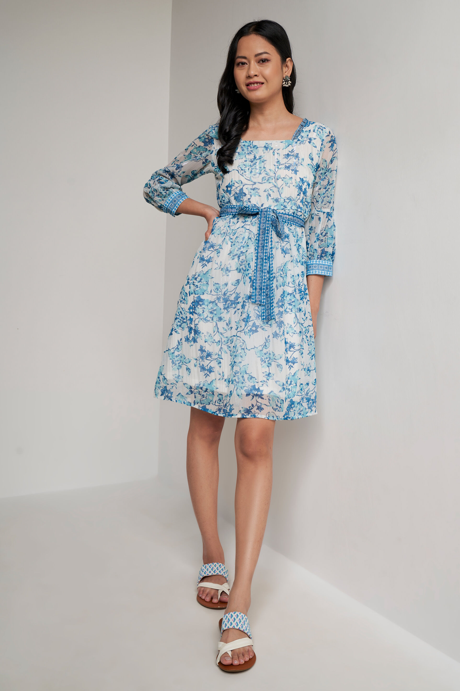 Floral Print Dress: Buy Floral Dresses For Women Online | Utsav Fashion