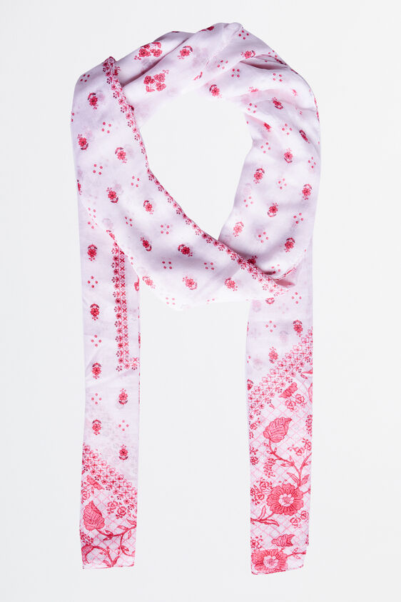 Pink Scarf, , image 1