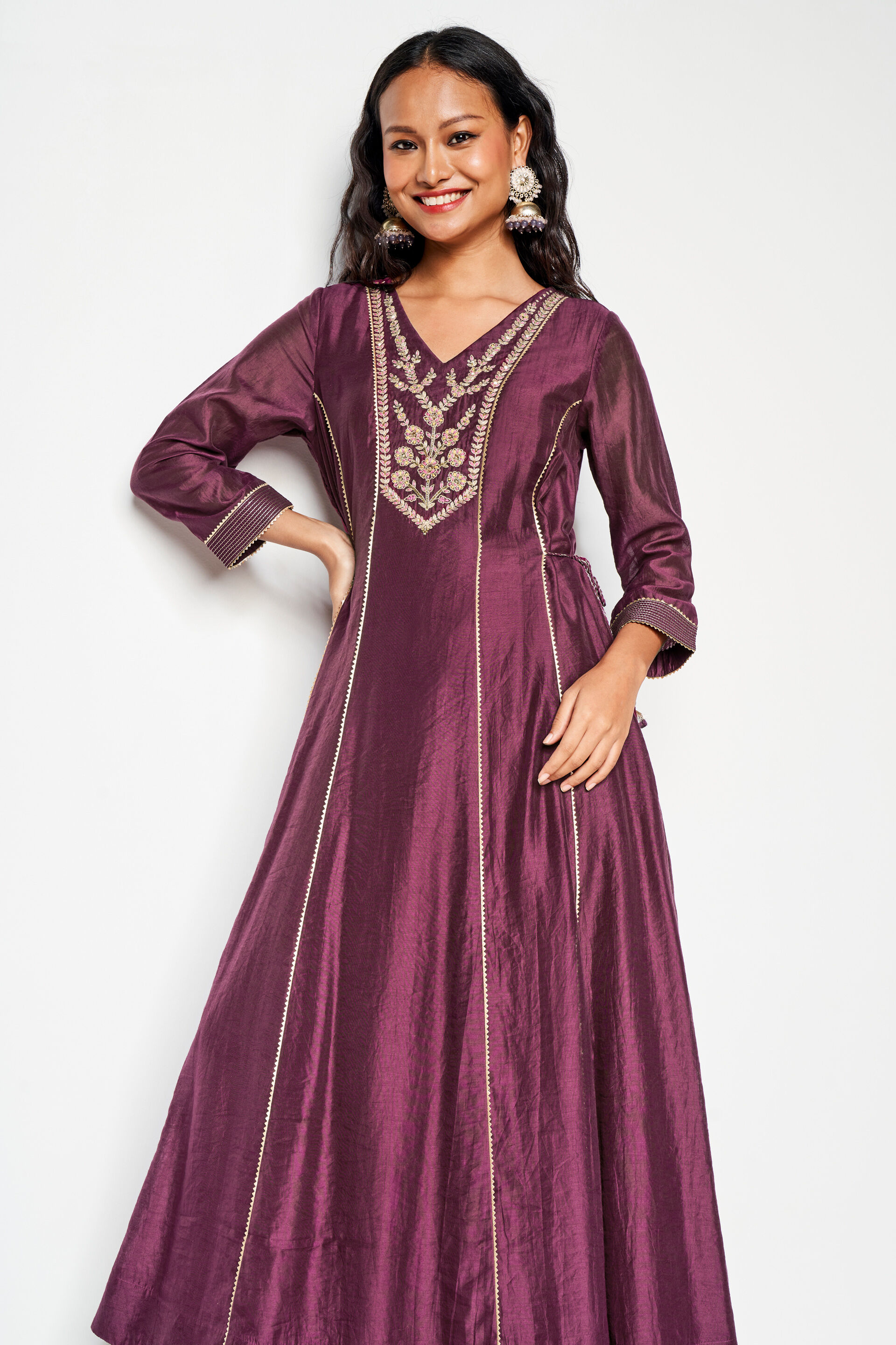 Jamun kurta, Purple, image 5