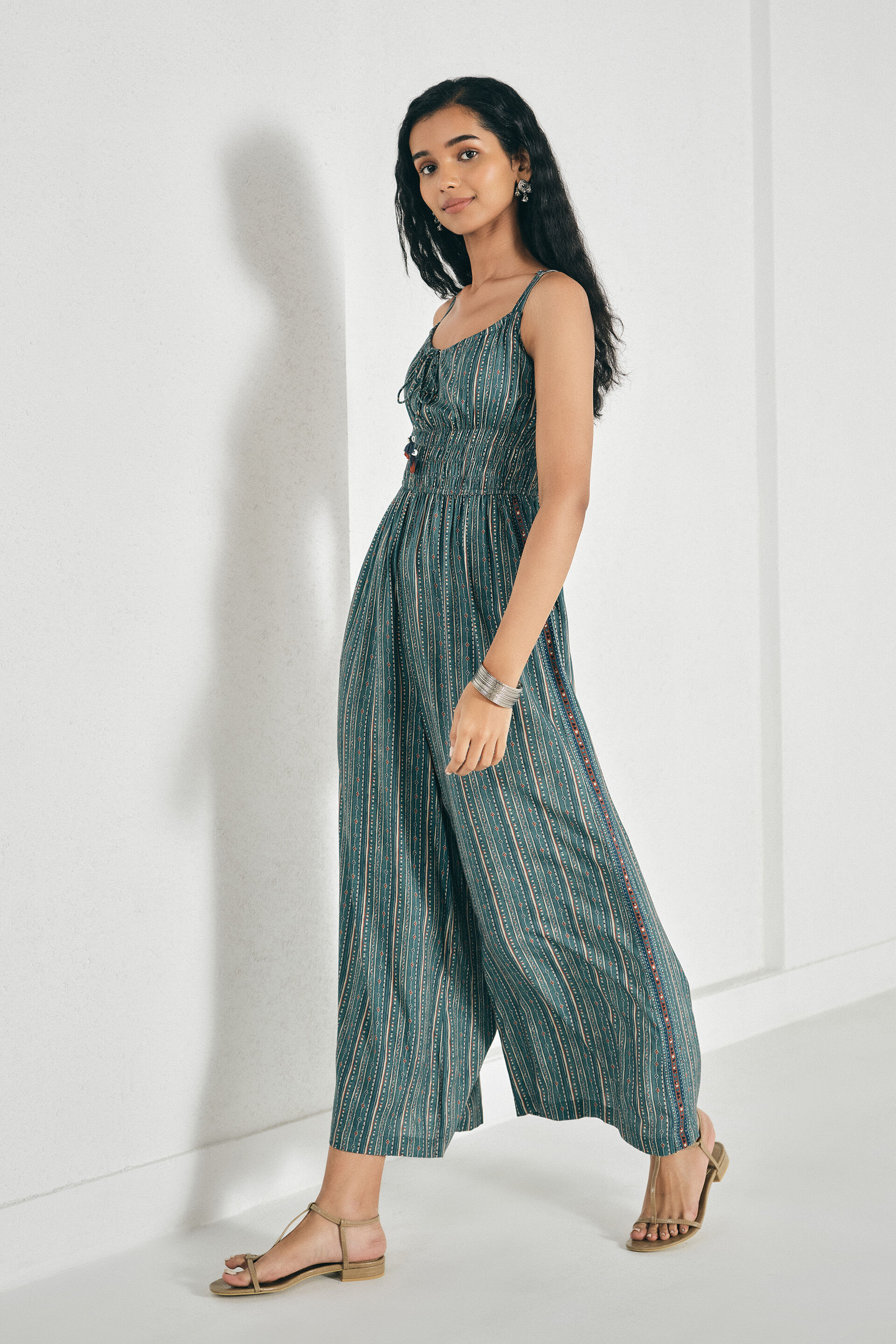 Ishita Blue Jumpsuit, Blue, image 2