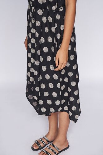 6 - Black Polka Dots Pinafore Dress, image 6