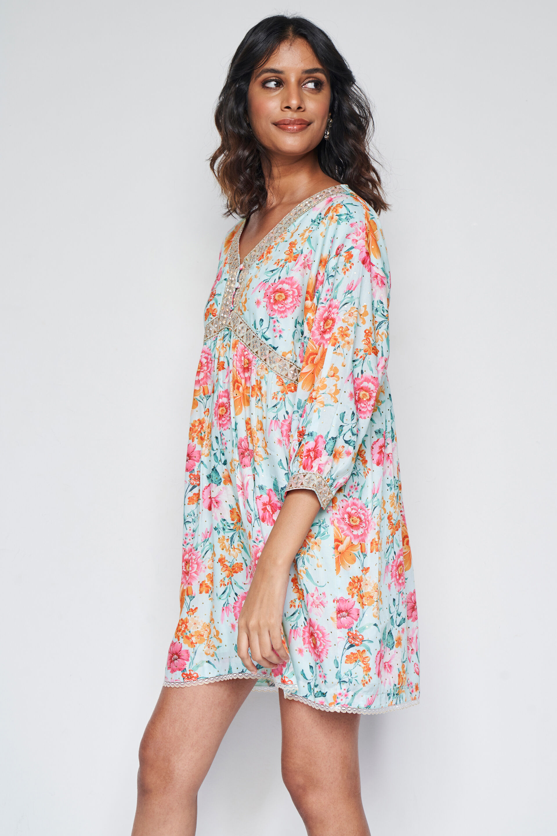 Positano Dress, Mint, image 3