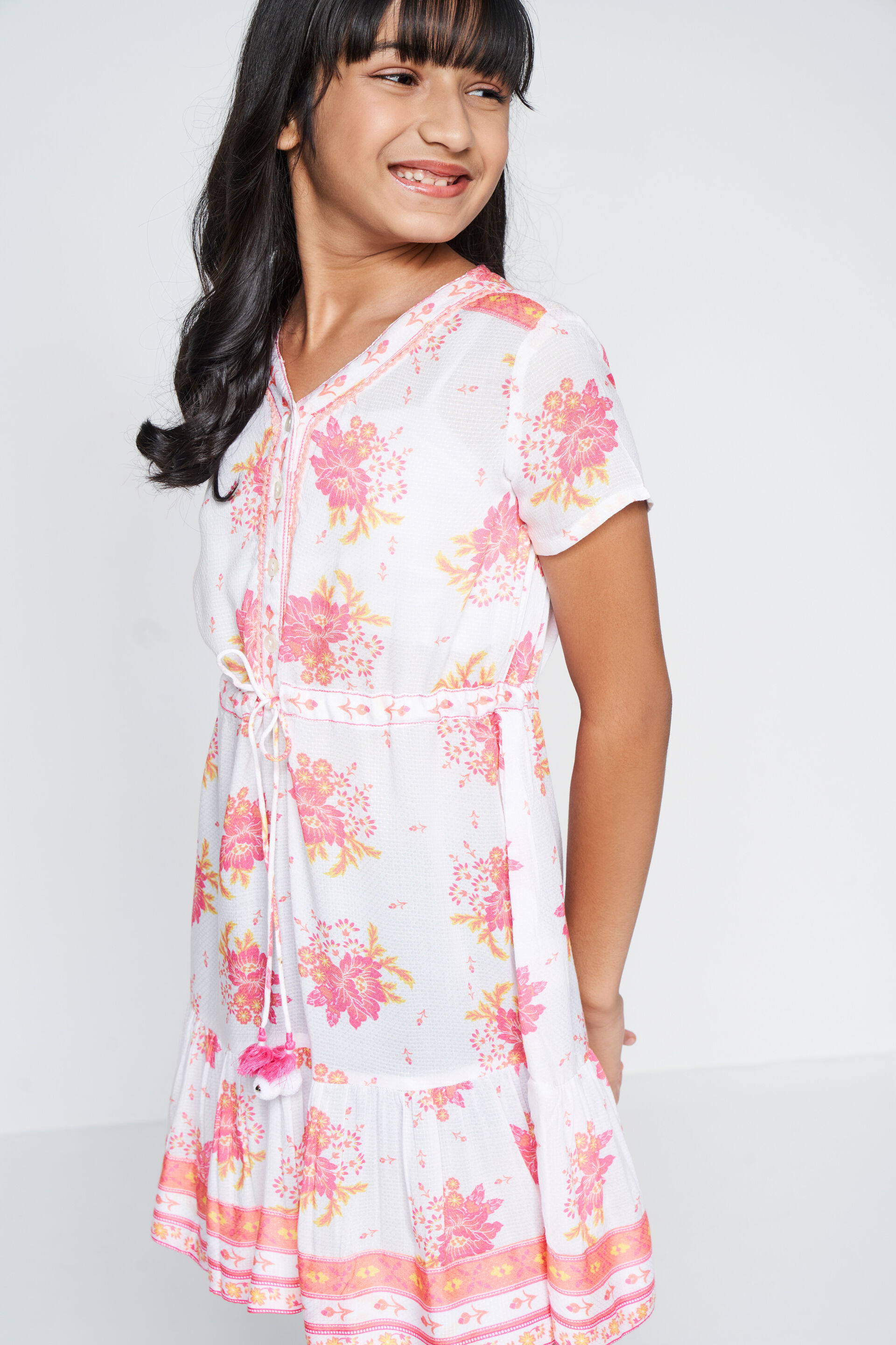 Pink Summer Dress, Pink, image 3