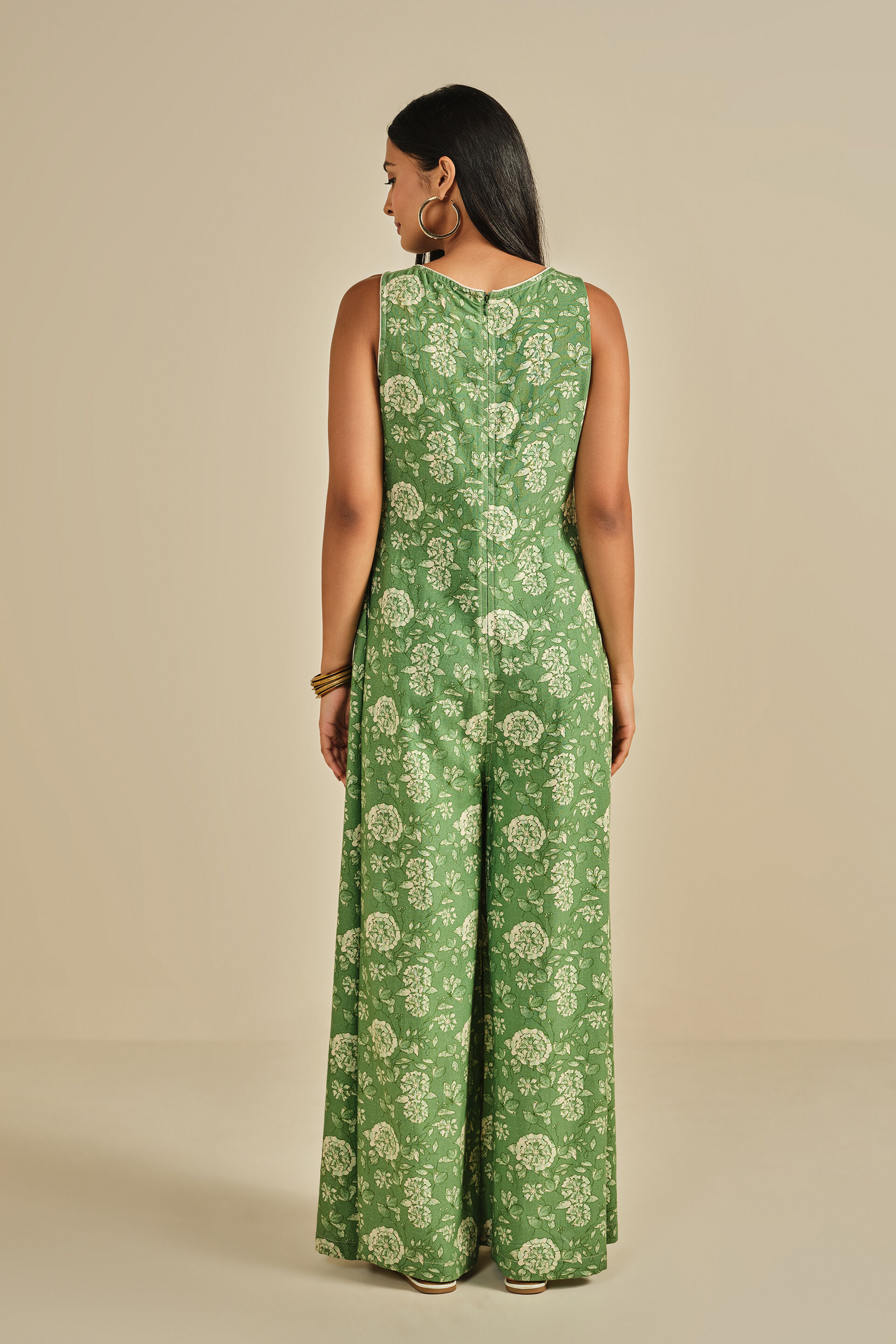 Nature Jaisa Jumpsuit, Green, image 5
