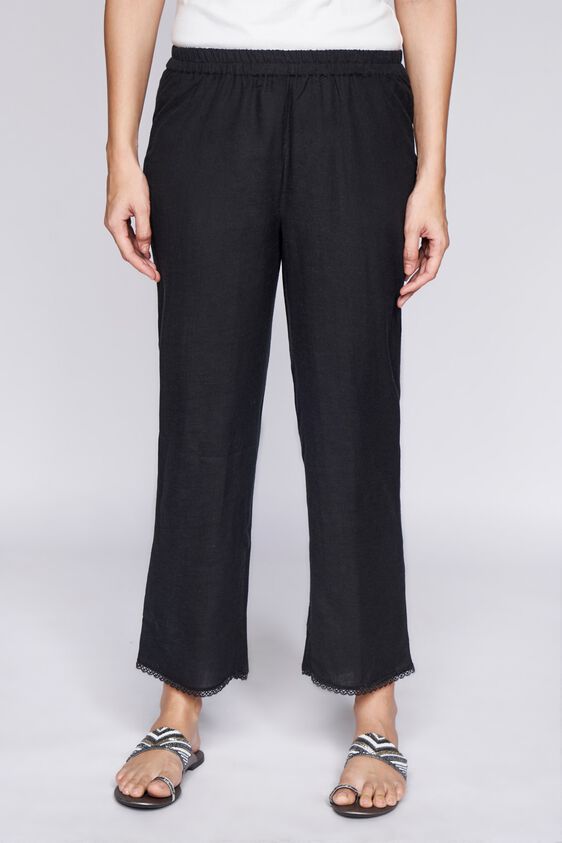 1 - Black Regular Length Bottom, image 1