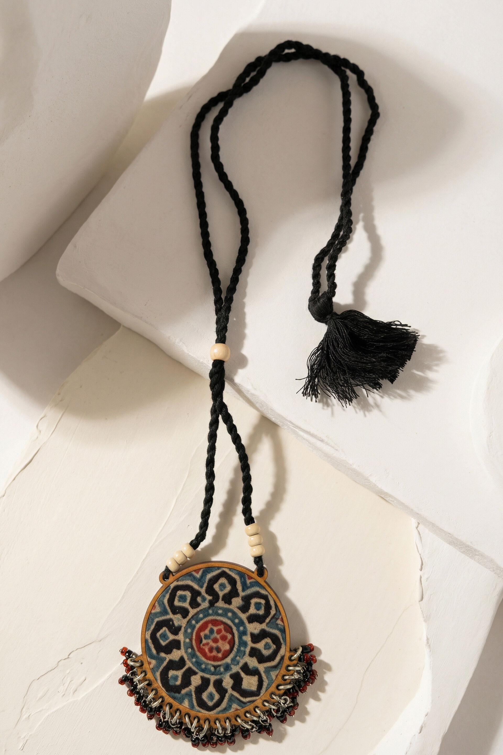 Mandala Fringe Necklace, , image 2