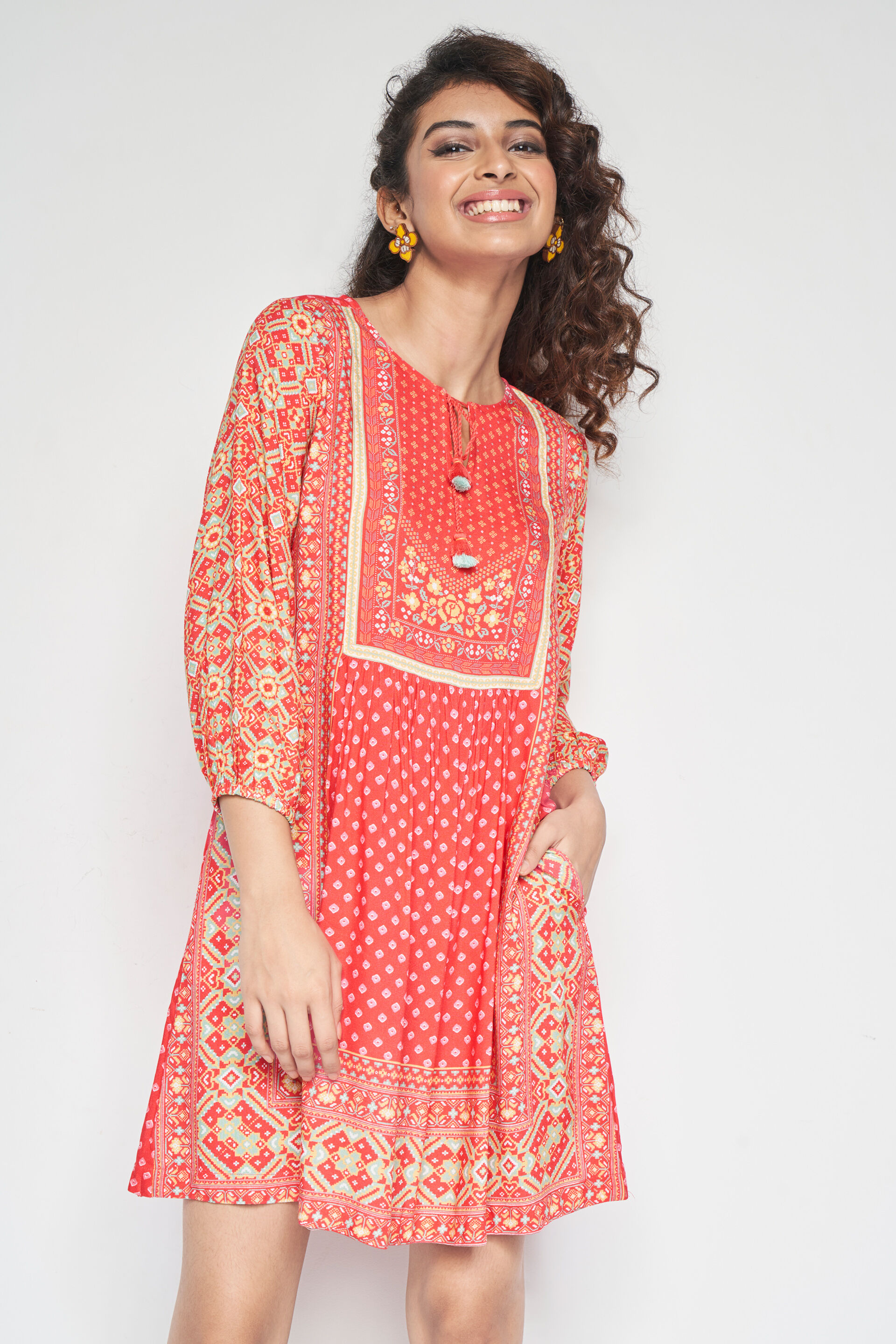 Happy Go Lucky dress, Pink, image 7