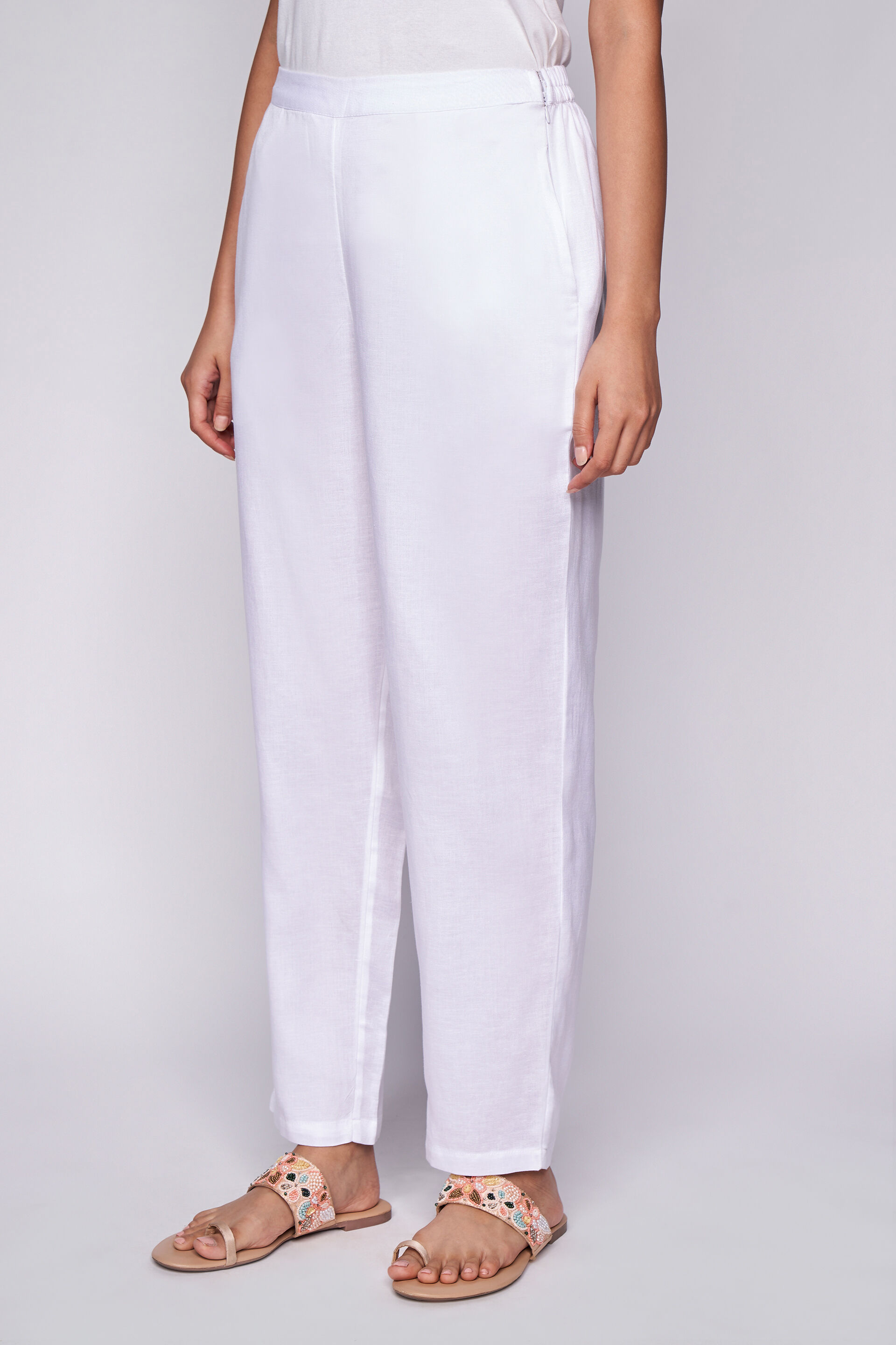 Global desi white palazzo new arrivals