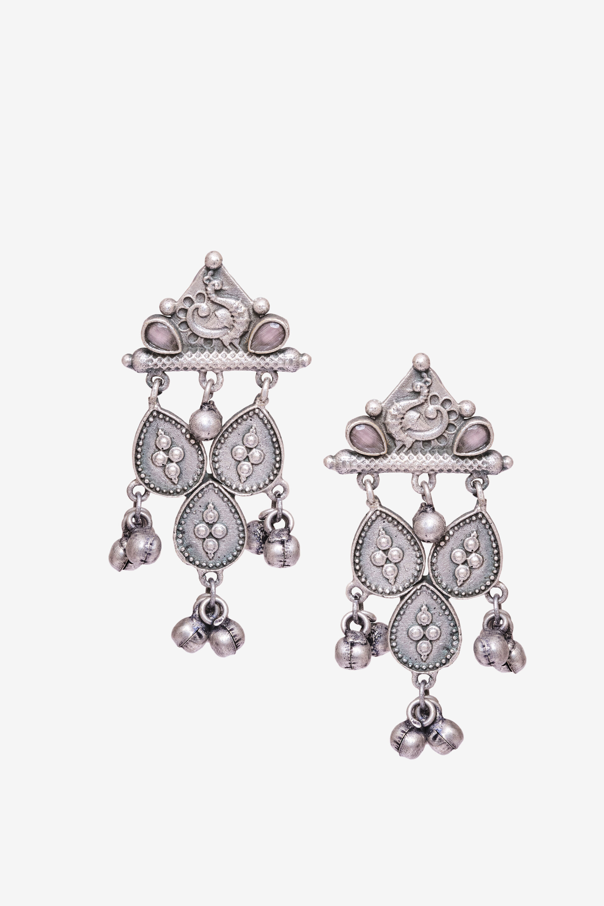Silver Cluster Danglers