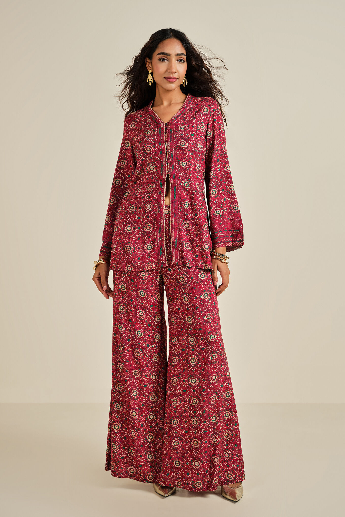 Rang-e-Mirza Kurta Set