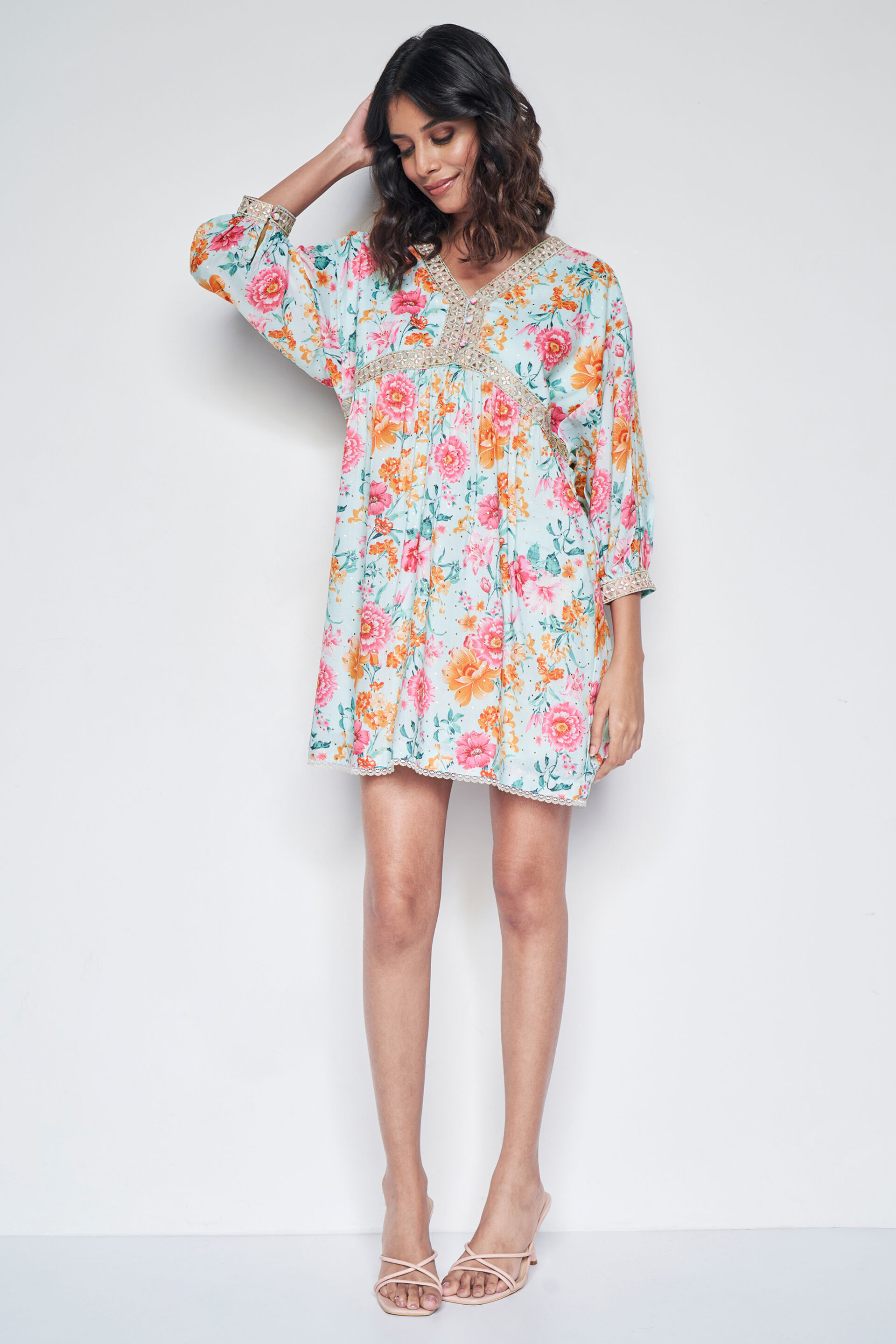 Positano Dress, Mint, image 5