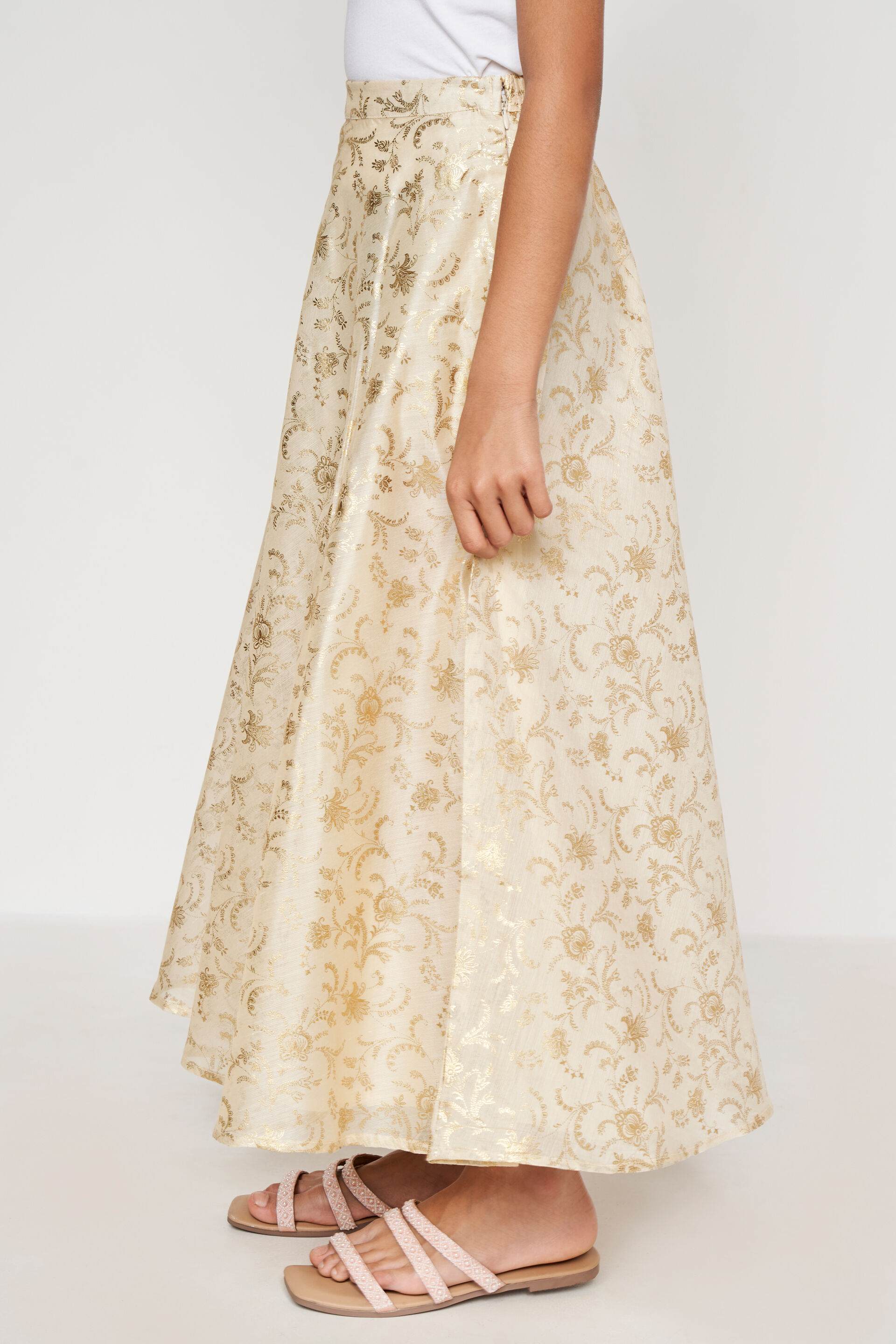 Off white deals ethnic skirt