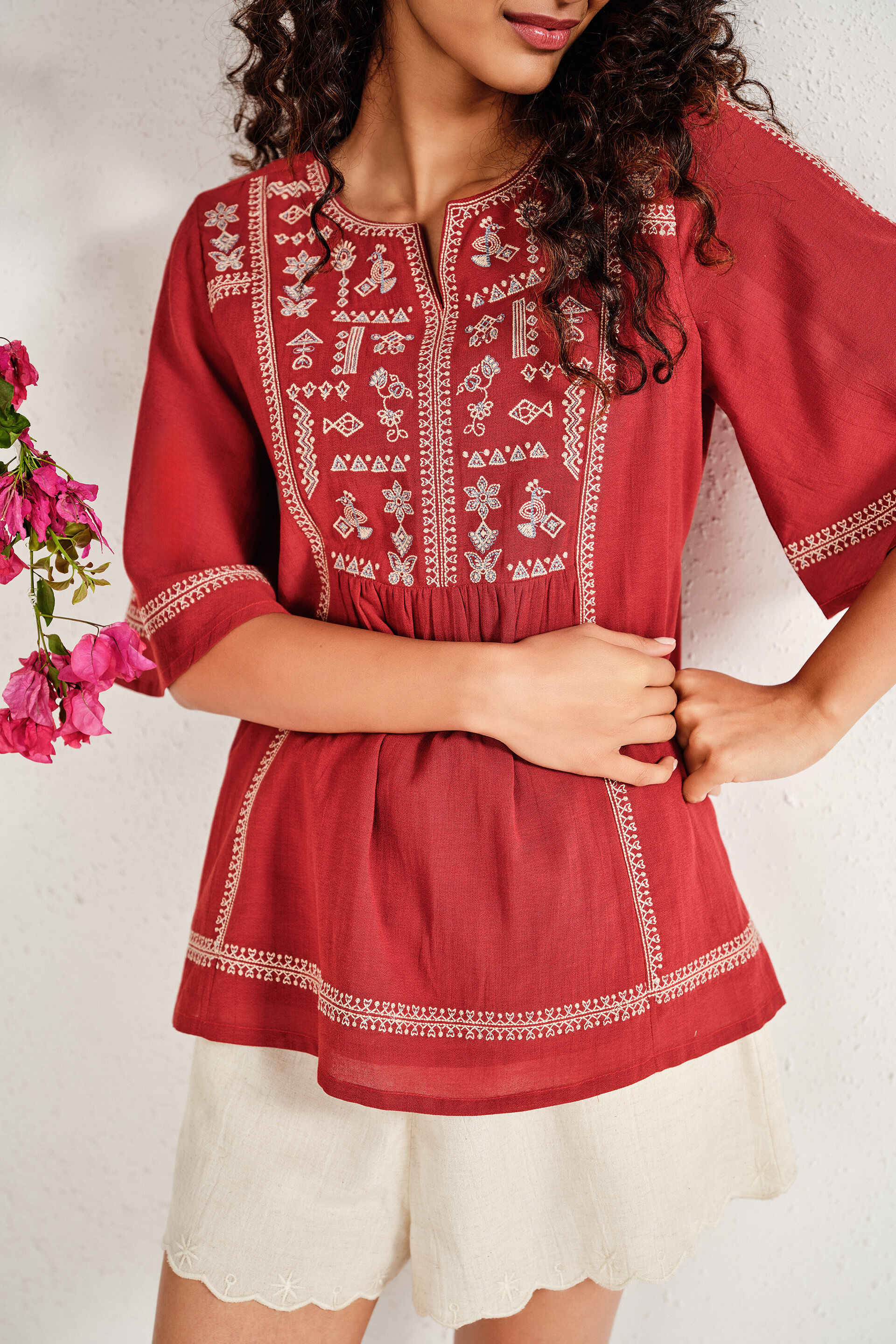 Rinaya Rust Top, Rust, image 2