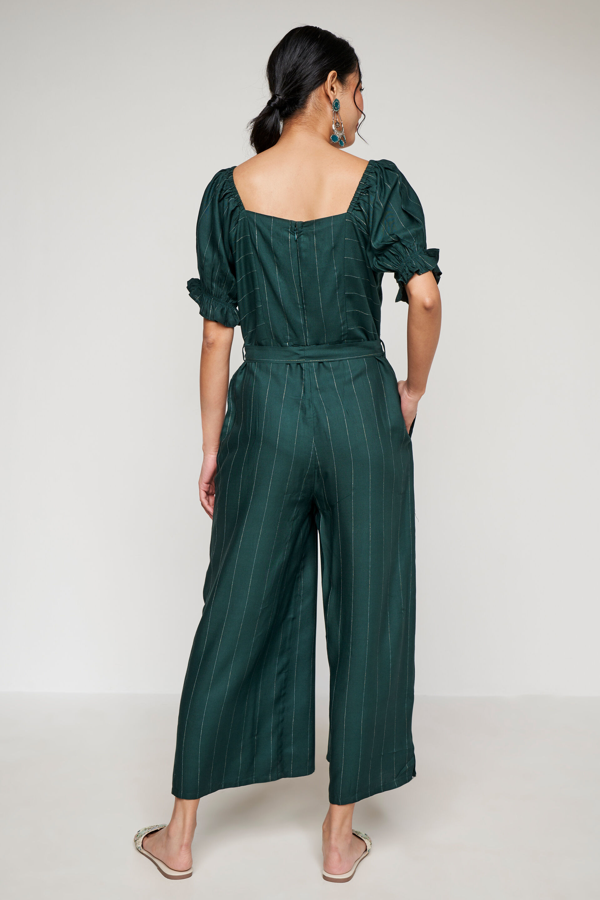 Global desi best sale green jumpsuit