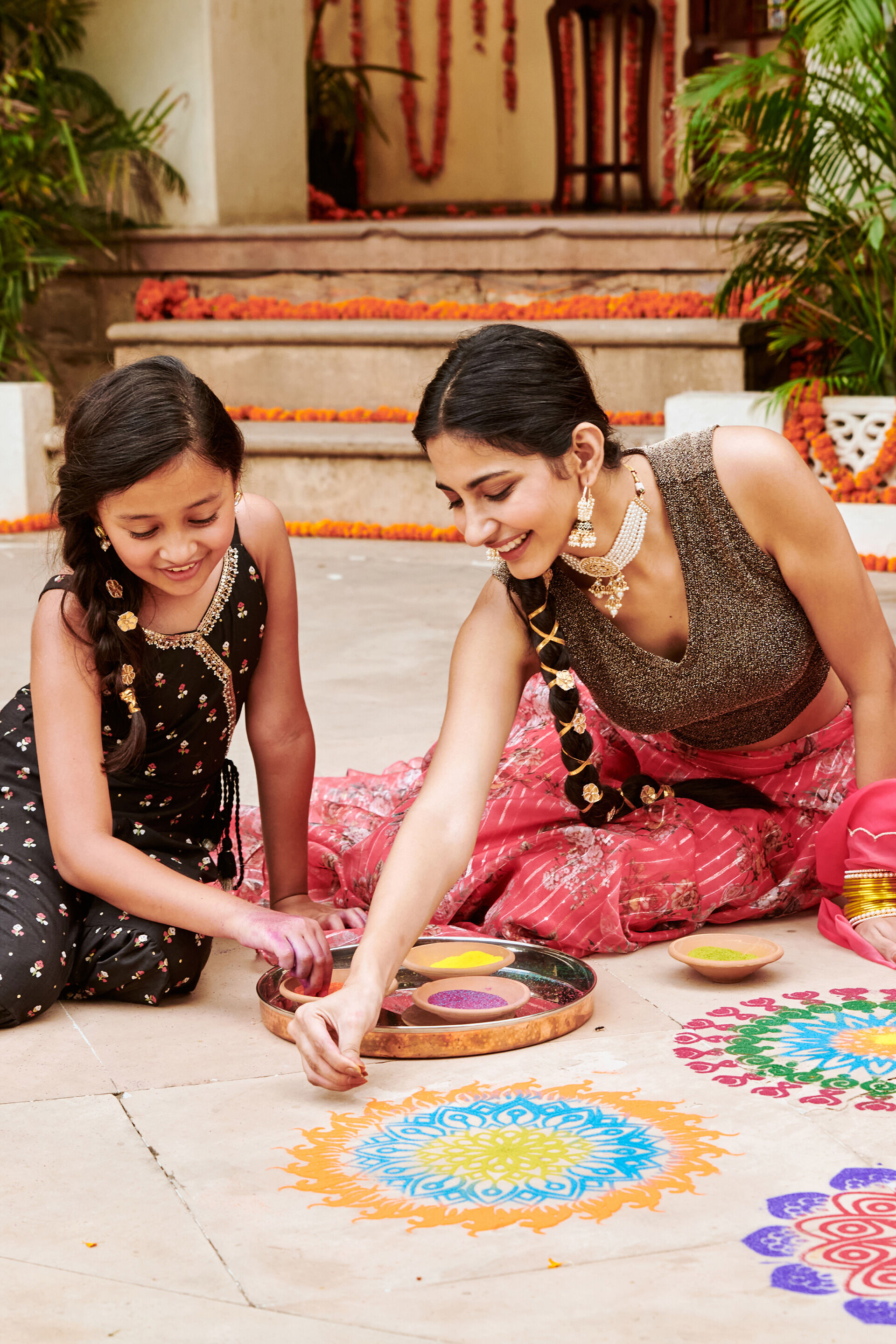 Black Jacquard Straight Top, Black, image 2