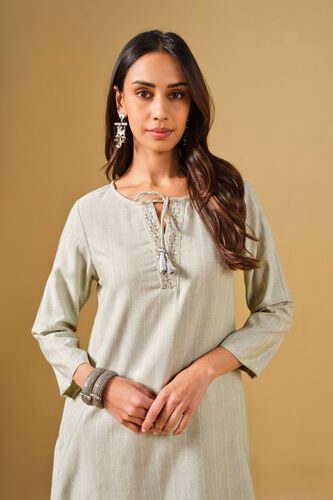 Embroidered Mint Green Tunic, Mint, image 6